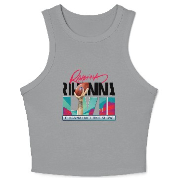 Discover Rihanna Superbowl 2023 Halftime Show Crop Tank Top
