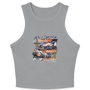 Discover Kyle Larson Crop Tank Top, Motorsports Crop Tank Top