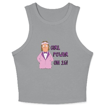 Discover Nat - Bobs Burgers Crop Tank Top