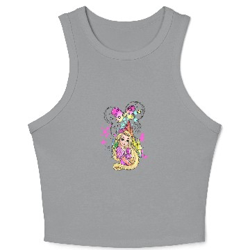 Discover Princess Rapunzel Crop Tank Top,Disney Princess Rapunzel