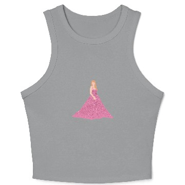 Discover Eras tour enchanted (1) Crop Tank Top