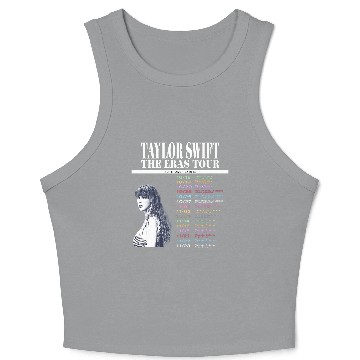 Discover Eras Tour US 2024 Crop Tank Top