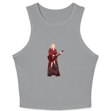 Discover red eras tour Crop Tank Top