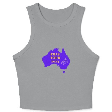 Discover Eras Tour Australia 2024 Crop Tank Top