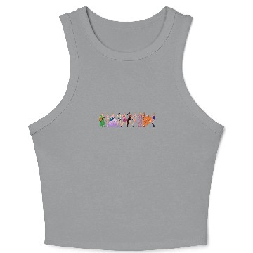 Discover Eras Tour-Taylors classique Crop Tank Top