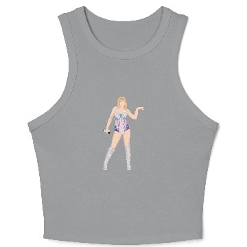 Discover lover eras tour v1 Crop Tank Top