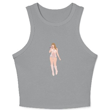 Discover Eras tour lover Crop Tank Top