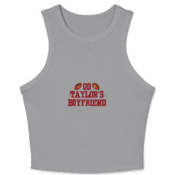 Discover Travis Kelce and taylorr Swift Hawaiians Crop Tank Top