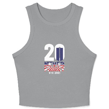 Discover Patriot Day Crop Tank Top