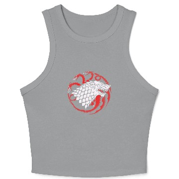 Discover Game of Thrones Sigil Mash-Up Crop Tank Top
