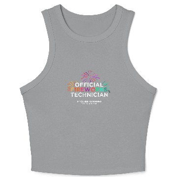 Discover Fireworks Technician Crop Tank Top Crop Tank Top
