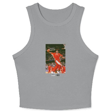Discover LeBron James Vintage Graphic Crop Tank Top Crop Tank Top