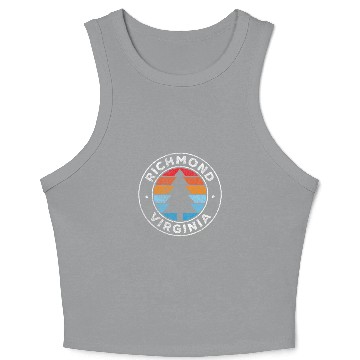 Discover Richmond Virginia Crop Tank Top