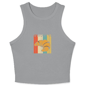 Discover Vintage Croissant Crop Tank Top