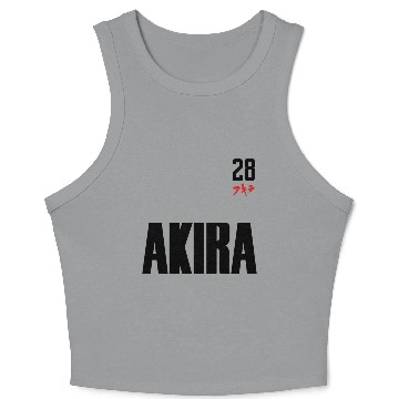 Discover Akira Kanji 28 Crop Tank Top