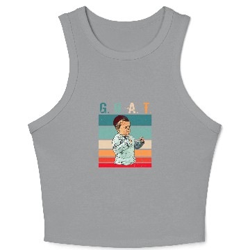 Discover Hasbulla Fighting Meme Goat Crop Tank Top