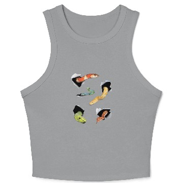 Discover Snake Lover Mens Crop Tank Top