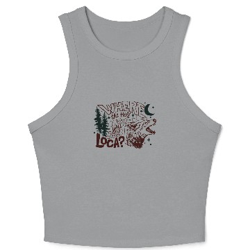Discover Bella where the hell have you been loca Unisex Crop Tank Top