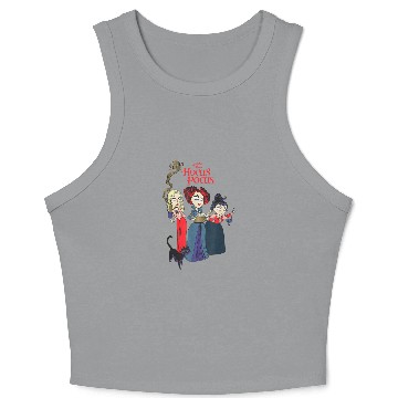 Discover Hocus Pocus Sanderson Sisters Witch Crop Tank Top