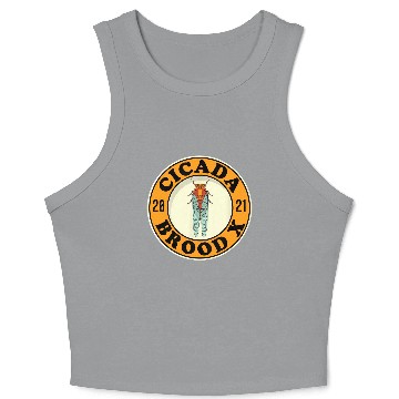 Discover Cicada Men's Crop Tank Top Brood X 2021