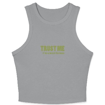 Discover Trust me im a beet farmer Crop Tank Top