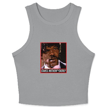 Discover Stares Motherfuckerly - Samuel L Jackson - Crop Tank Top