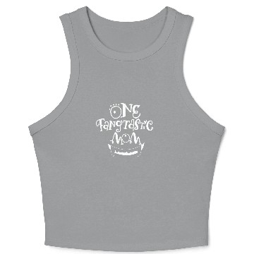 Discover One Fantastic Mom Crop Tank Top