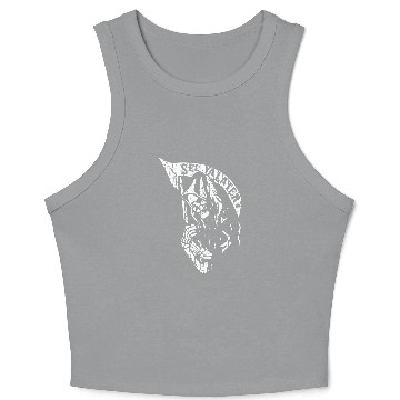 Discover Grim Reaper See Ya Later Crop Tank Top