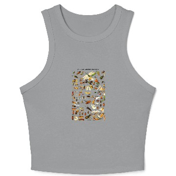 Discover Cicada 2021 Women's 3D Crop Tank Top