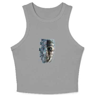Discover Pinhead From Hellraiser Crop Tank Top
