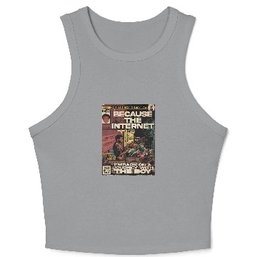 Discover Childish Gambino- Because The Internet Crop Tank Top