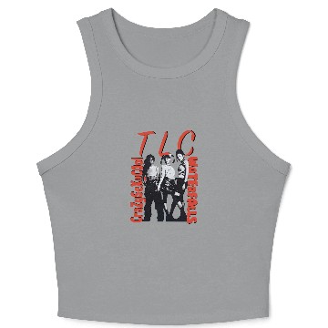 Discover TLC Unisex Crop Tank Top: Waterfalls