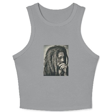 Discover Bob Marley Crop Tank Top