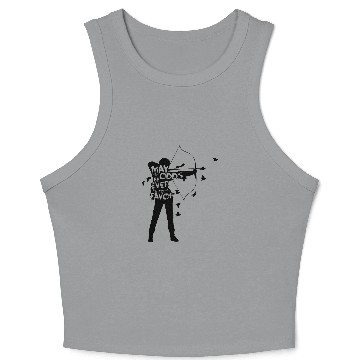 Discover Girl on Fire - Hunger Games - Crop Tank Top