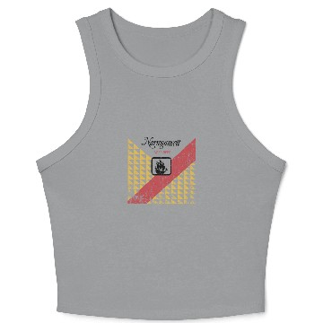 Discover Narragansett label from Jaws, distressed - Jaws - Crop Tank Top