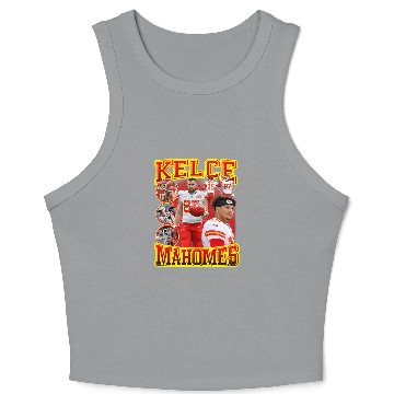 Discover Patrick Mahomes Crop Tank Top, Travis Kelce Crop Tank Top