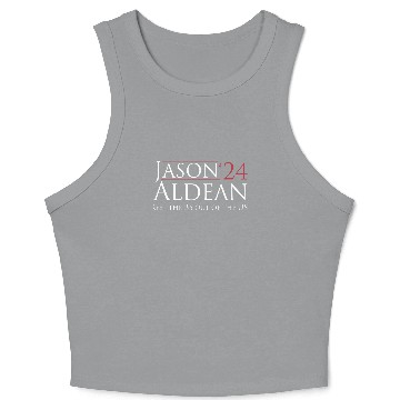 Discover Jason Aldean Crop Tank Top