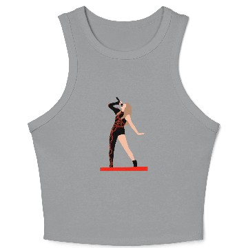 Discover Swift - Eras Tour Reputation Active Hawaiians Crop Tank Top