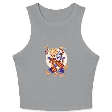 Discover SunDrop and MoonDrop FNAF Security Breach Crop Tank Top