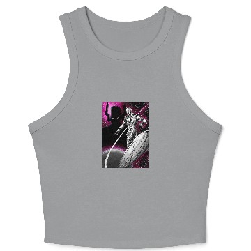 Discover Silver Surfer and Galactus Crop Tank Top