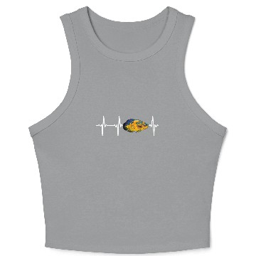 Discover Oscar Fish Heartbeat Crop Tank Top