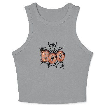 Discover Halloween Sublimation Crop Tank Top