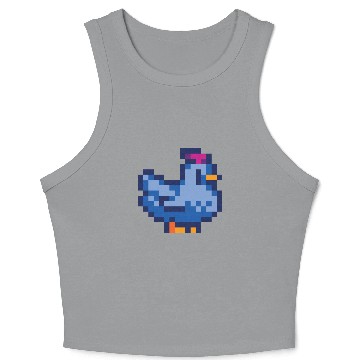 Discover Stardew Valley Blue Chicken Crop Tank Top