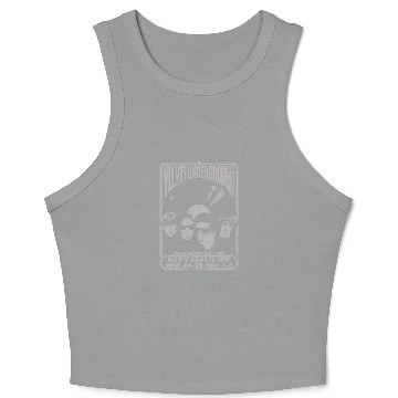 Discover Velvet Underground Velvet Vinyl Crop Tank Top