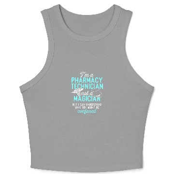 Discover Pharmacy Technician Crop Tank Top