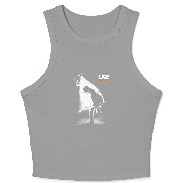 Discover Vintage U2 Rattle And Hum Tour Crop Tank Top