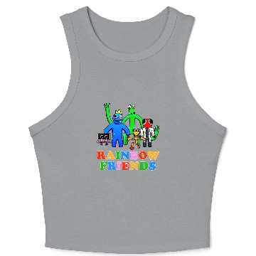 Discover Rainbow Friends Birthday Crop Tank Top