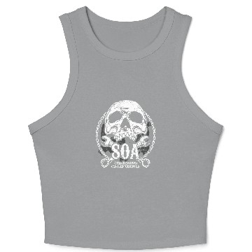 Discover Sons Of Anarchy - Mens Crop Tank Top