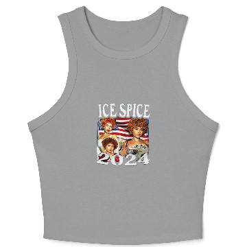 Discover Vintage Ice Spice 2024 Crop Tank Top
