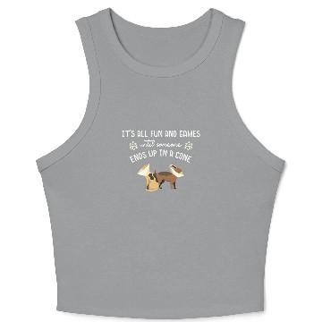 Discover Vet Student Veterinarian Crop Tank Top